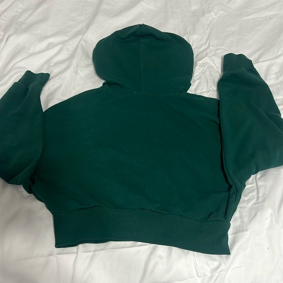 GARAGE green cropped sweater - Picture 2 of 2